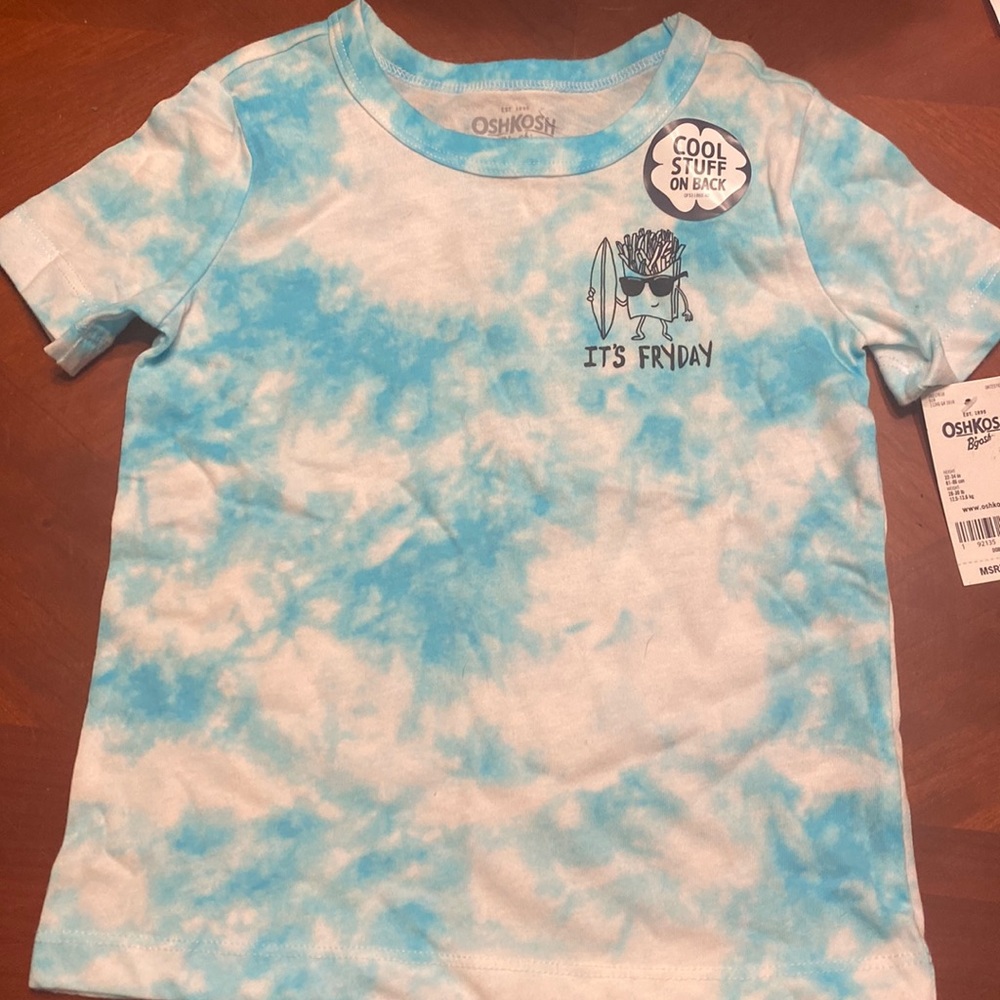 Tie dye “fry day” tee shirt